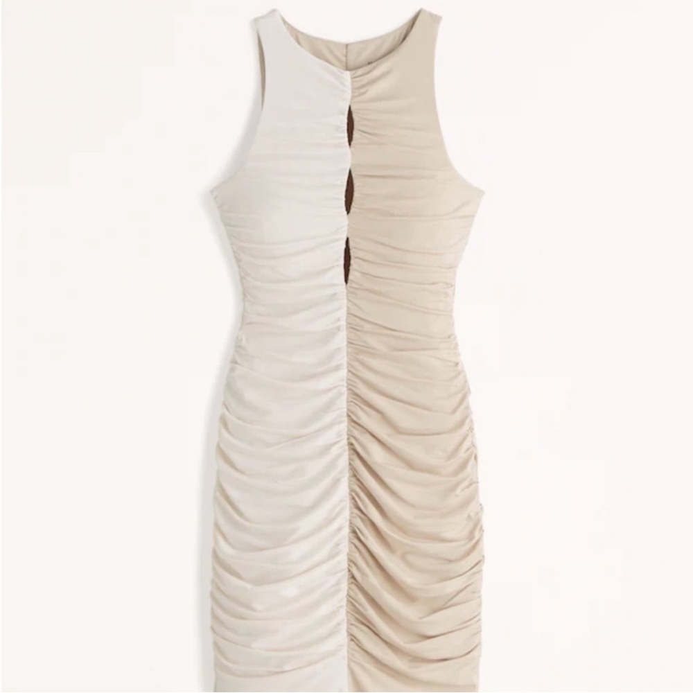 NWT Abercrombie two-tone midi dress